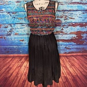 Hot & Delicious colorful sequined maxi dress